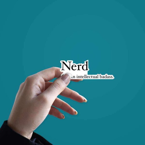 Nerd Sticker