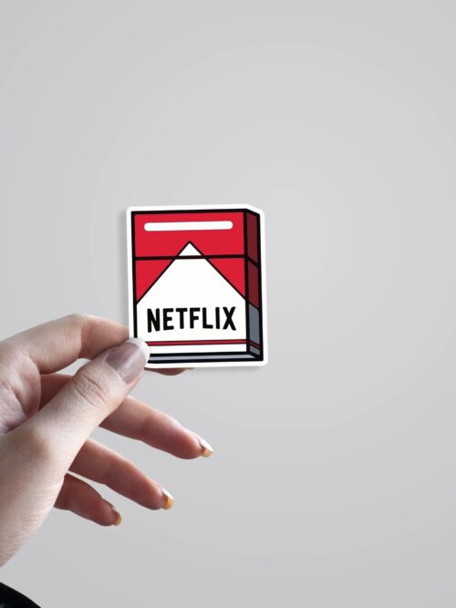 Netflix Addiction Witty Stickers