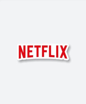 Netflix Logo Sticker Netflix Logo Sticker