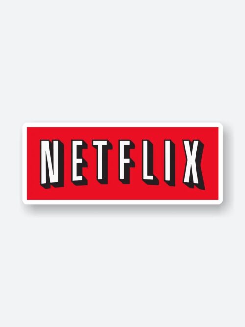 Netflix Old Logo Sticker