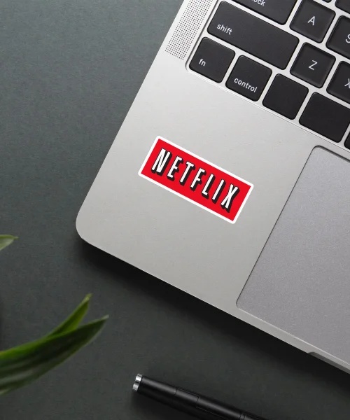 Netflix Old Logo Sticker Netflix Old Logo Sticker