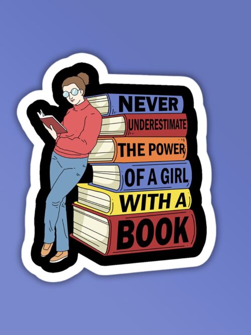 Never Underestimate   Laptop Mobile Sticker