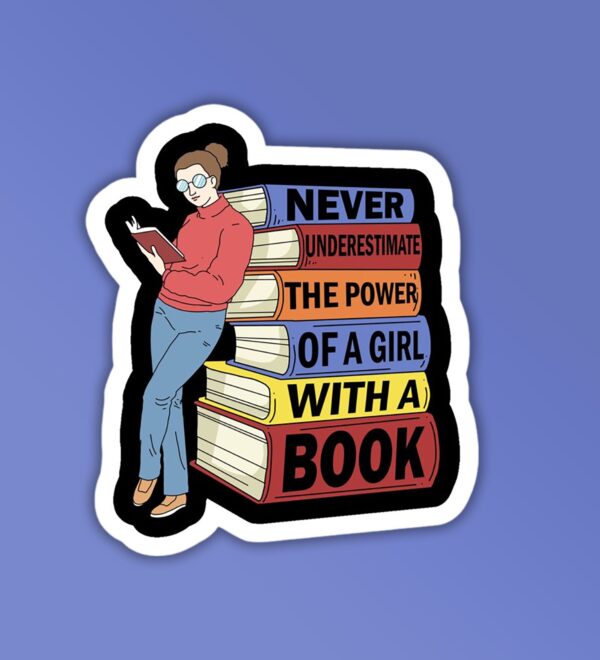 Never Underestimate Laptop Mobile Sticker Never Underestimate Laptop Mobile Sticker