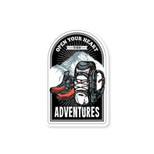 New Adventures Sticker