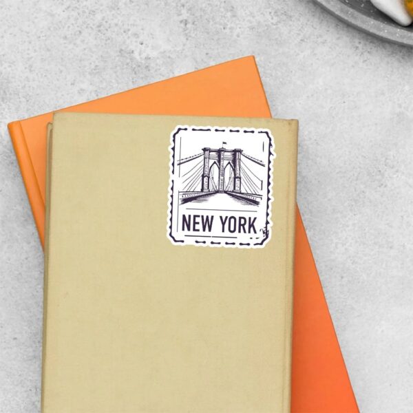 New York Post Stamp Travels Stickers New York Post Stamp Travels Stickers