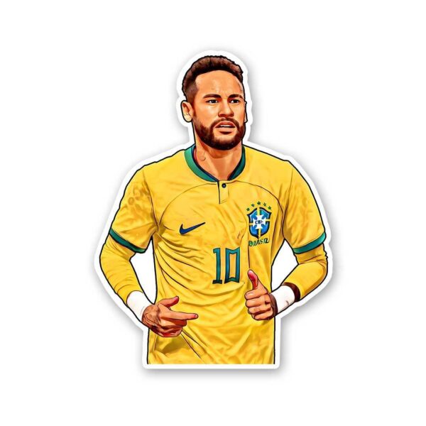 Neymar Jr Brazil 2.0 Sticker Neymar Jr Brazil 2.0 Sticker