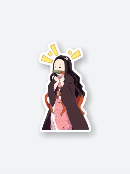 Nezuko Annoyed Sticker