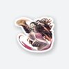 Nezuko Attack Sticker
