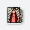 Nezuko Demon Slayer Ticket Sticker
