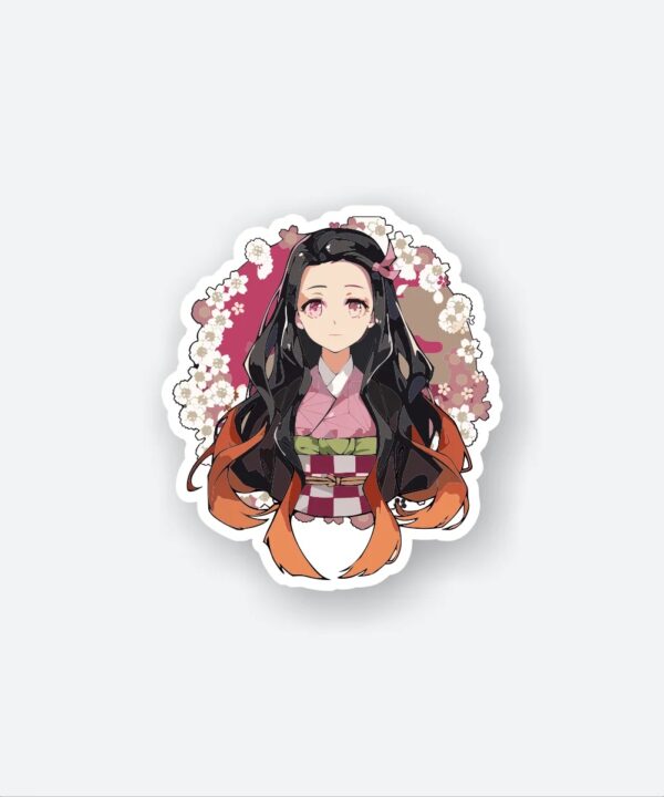 Nezuko Kamado Demon Slayer Sticker Nezuko Kamado Demon Slayer Sticker