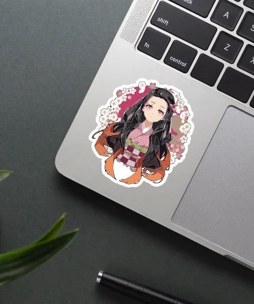 Nezuko Kamado Demon Slayer Sticker Nezuko Kamado Demon Slayer Sticker