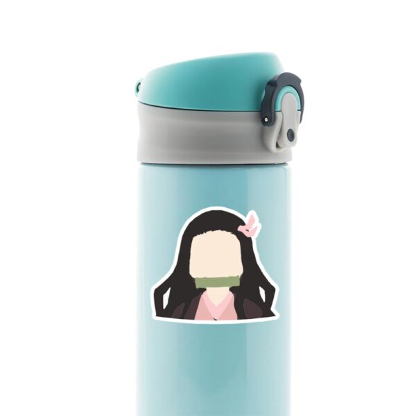 Nezuko Minimalist Anime Stickers_3 Nezuko Minimalist Anime Stickers