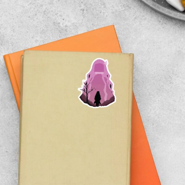 Nezuko Silhouette Anime Stickers