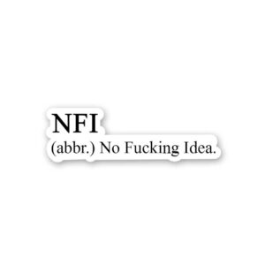 Nfi Sticker Nfi Sticker