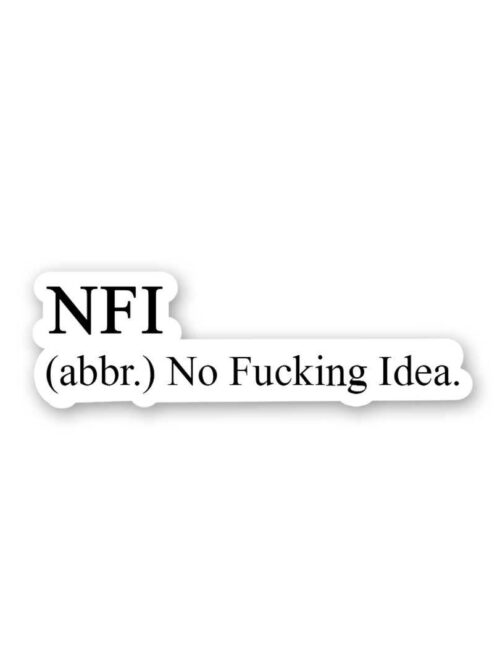 Nfi Sticker