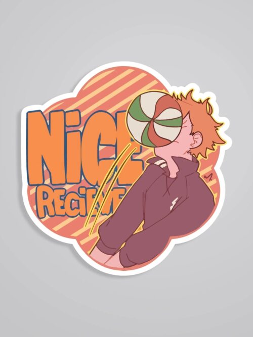 Nice Receive Hinata Anime Stickers