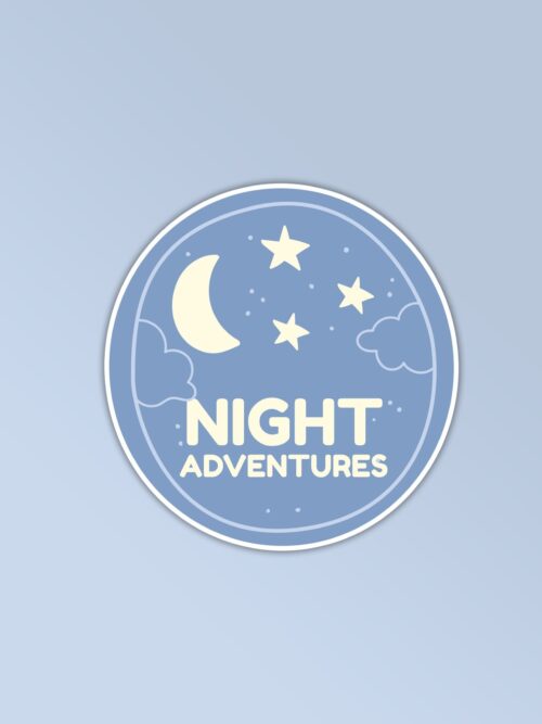 Night Adventure Sticker