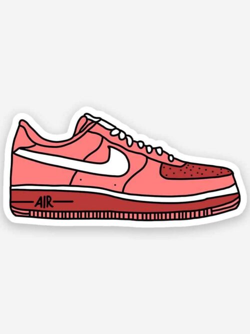 Nike Air Shoe Pinksticker