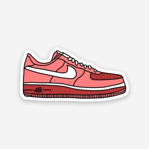 Nike Air Shoe Pinksticker