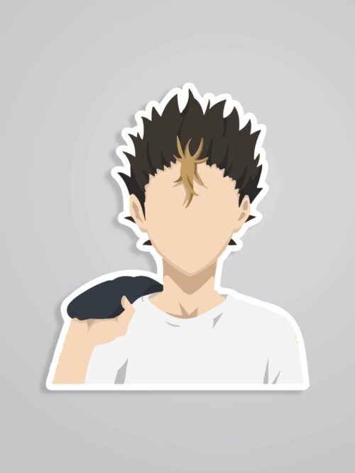 Nishinoya Casual Pose Anime Stickers