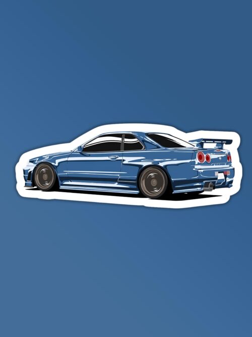 Nissan GTR Sticker