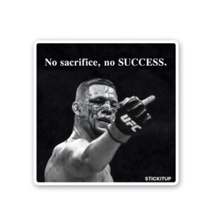 No Sacrifice No Success Sticker No Sacrifice No Success Sticker