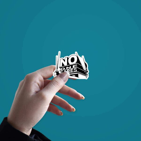 No One Cares Sticker