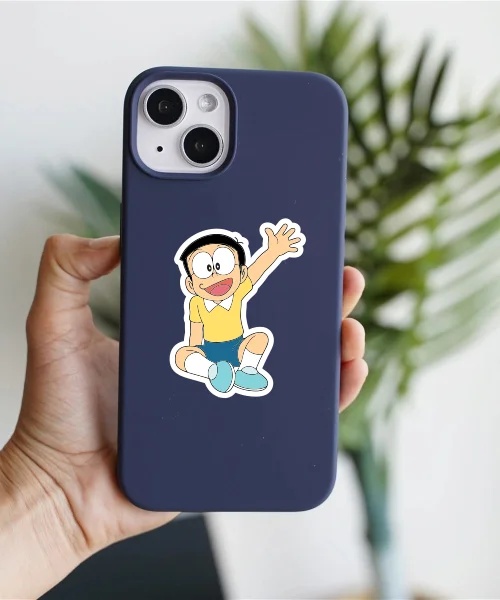 Nobita Excited Sticker Nobita Excited Sticker