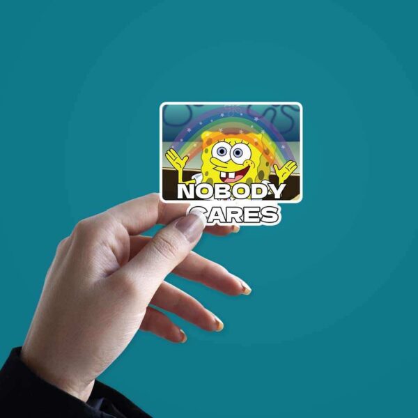 Nobody Cares Sticker