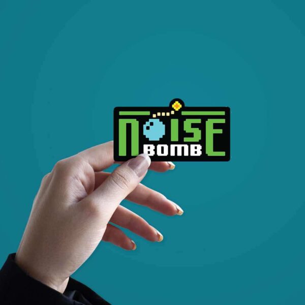 Noise Bomb Sticker