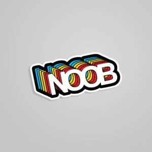 Noob Witty Stickers