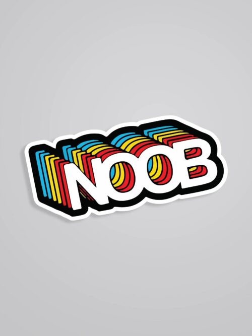 Noob Witty Stickers