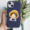 Nose Picking Luffy Sticker