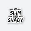 Not SLIM Kinda SHADY Sticker