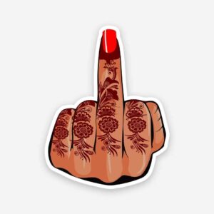 Not Your Regular Mahila Sticker Not Your Regular Mahila Sticker