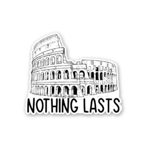 Nothing Lasta Sticker Nothing Lasta Sticker