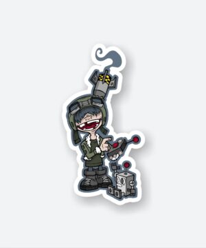 Nuke Kid Sticker