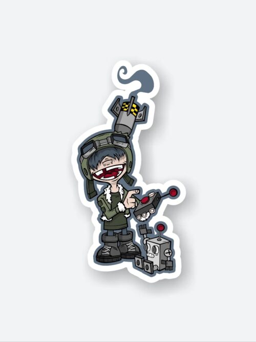 Nuke Kid Sticker
