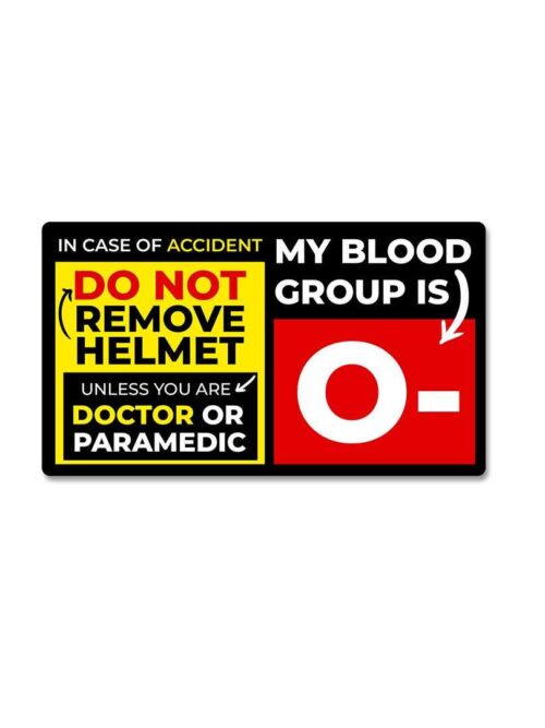 O Negative Sticker
