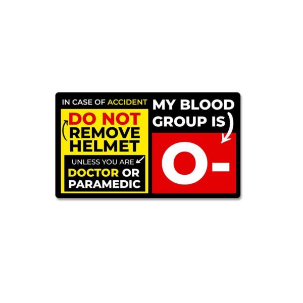 O Negative Sticker