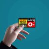 O Negative Sticker