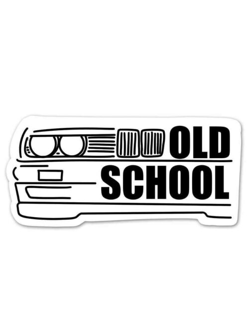 OLD SCHOOL Sticker