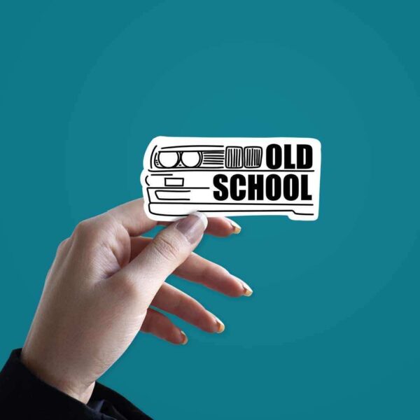 OLD SCHOOL Sticker