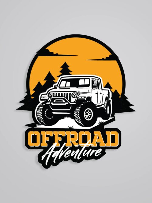 Offroad Adventure Travels Stickers