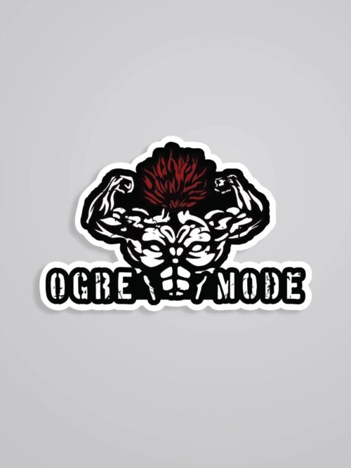 Ogre Mode Anime Stickers