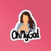 Oh My God Janice   Laptop Mobile Stickers