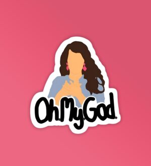 Oh My God Janice   Laptop Mobile Stickers