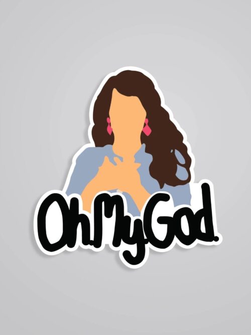 Oh My God TV Shows Stickers