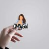 Oh My God TV Shows Stickers