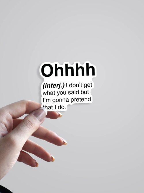 Ohhhh Witty Stickers